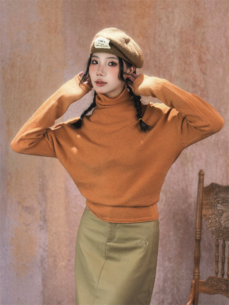 Retro Turtleneck Bottoming Sweater