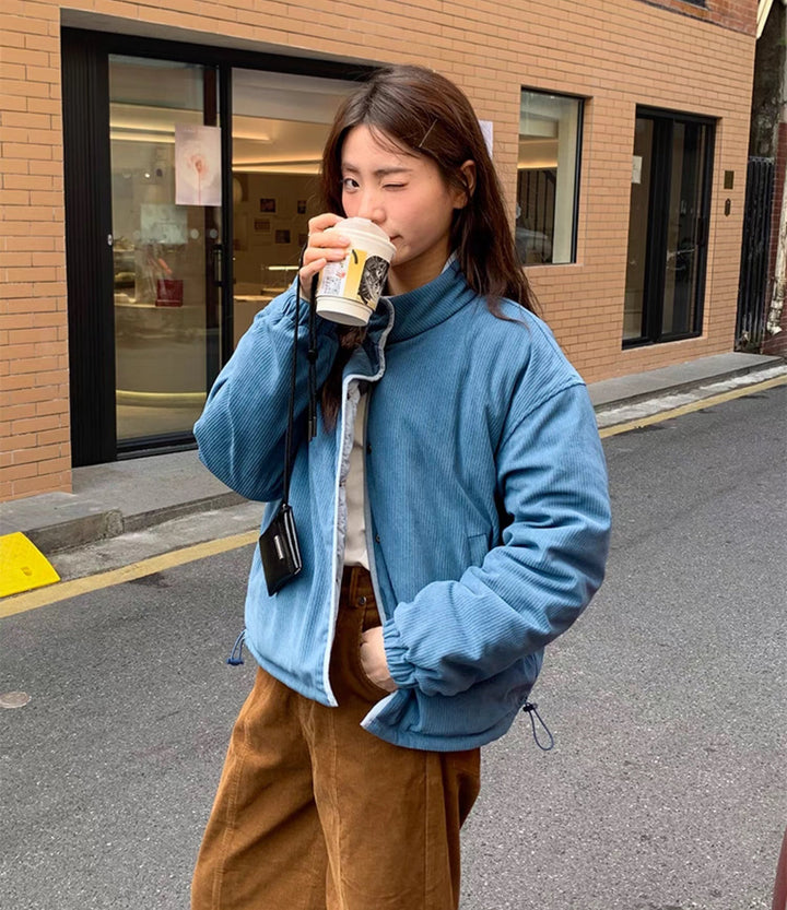 Quilted Cotton-Padded Jacket