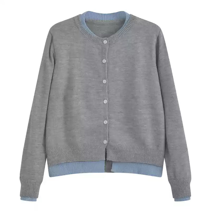 Button-Up Wool Sweater