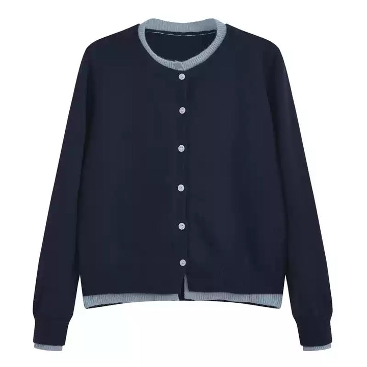 Button-Up Wool Sweater