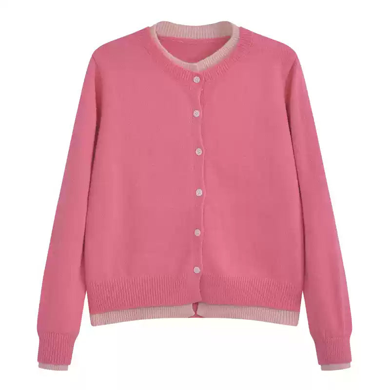 Button-Up Wool Sweater