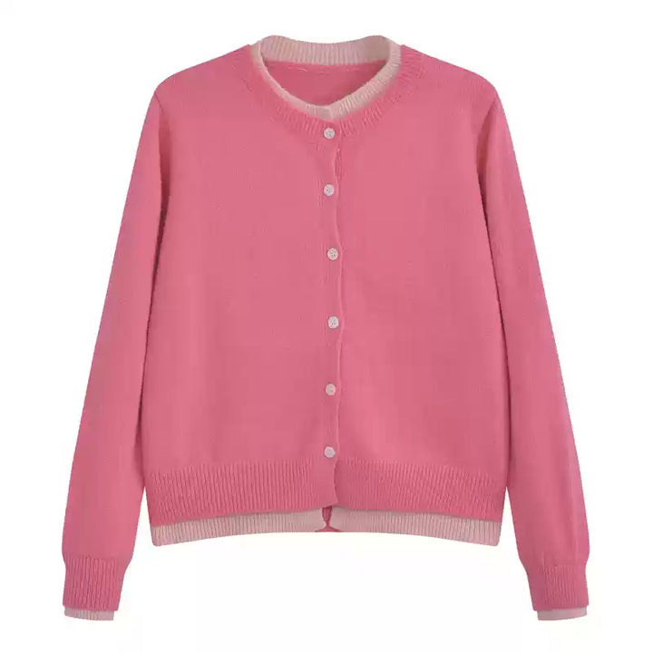Button-Up Wool Sweater