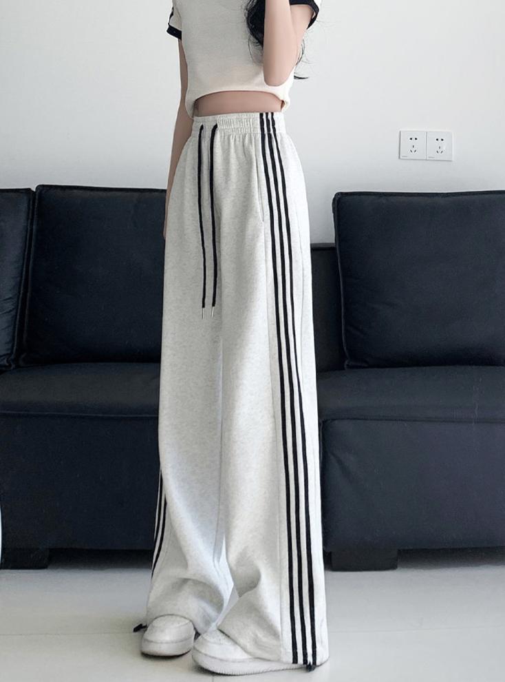 Reversible Three-Stripe Casual Pants