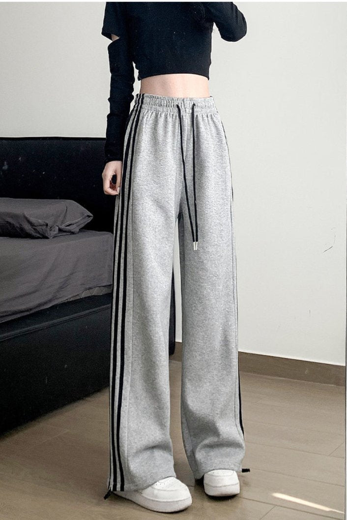 Reversible Three-Stripe Casual Pants