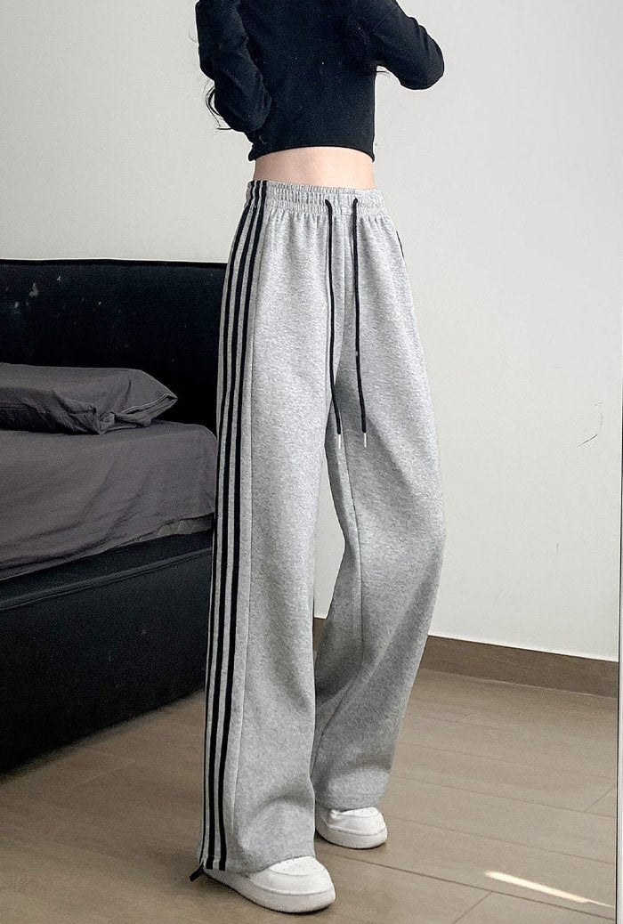 Reversible Three-Stripe Casual Pants