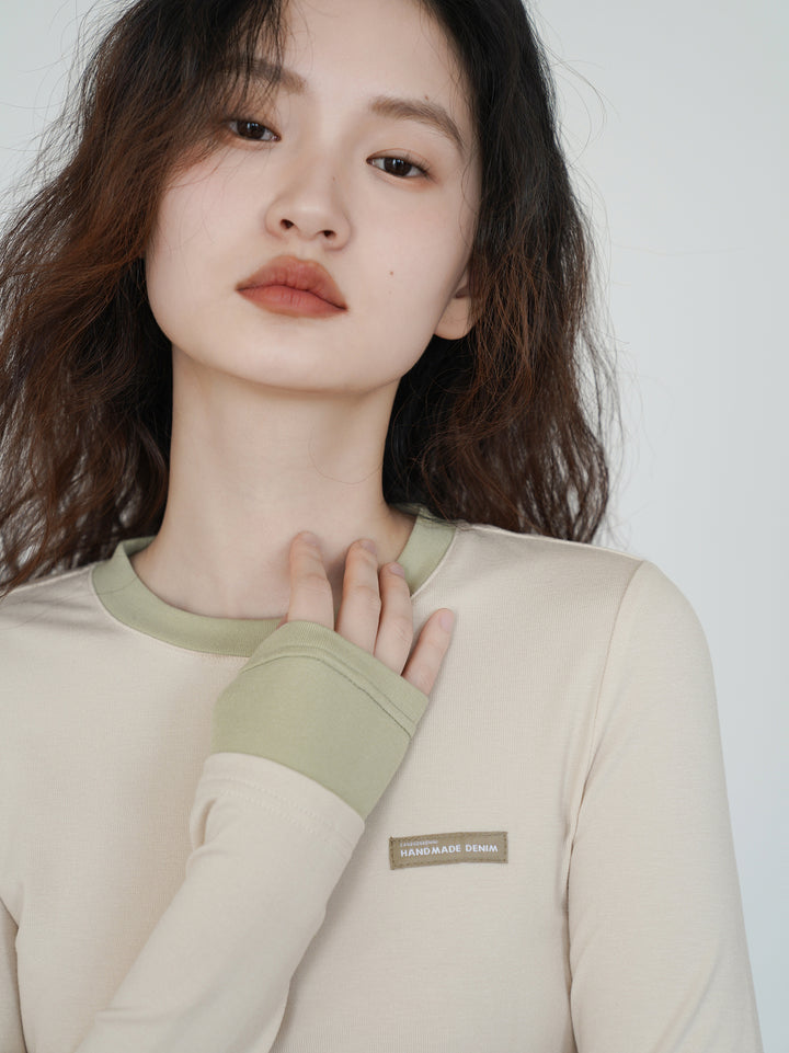 Long Sleeve Crew Neck T-Shirt