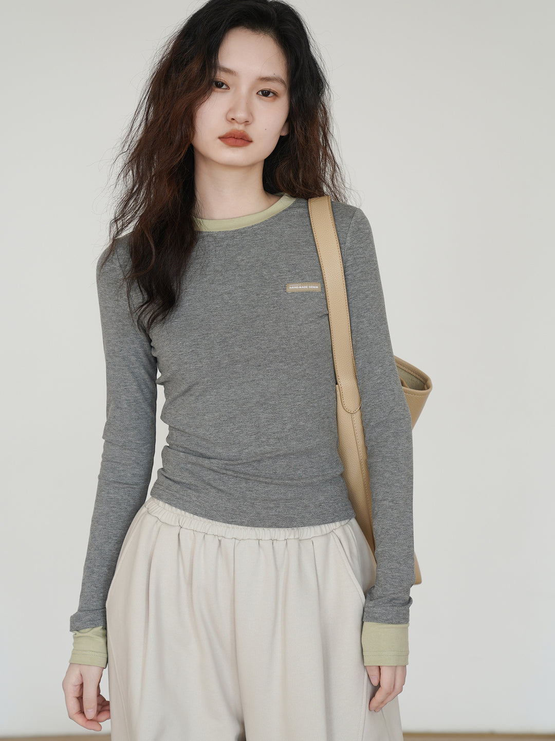Long Sleeve Crew Neck T-Shirt
