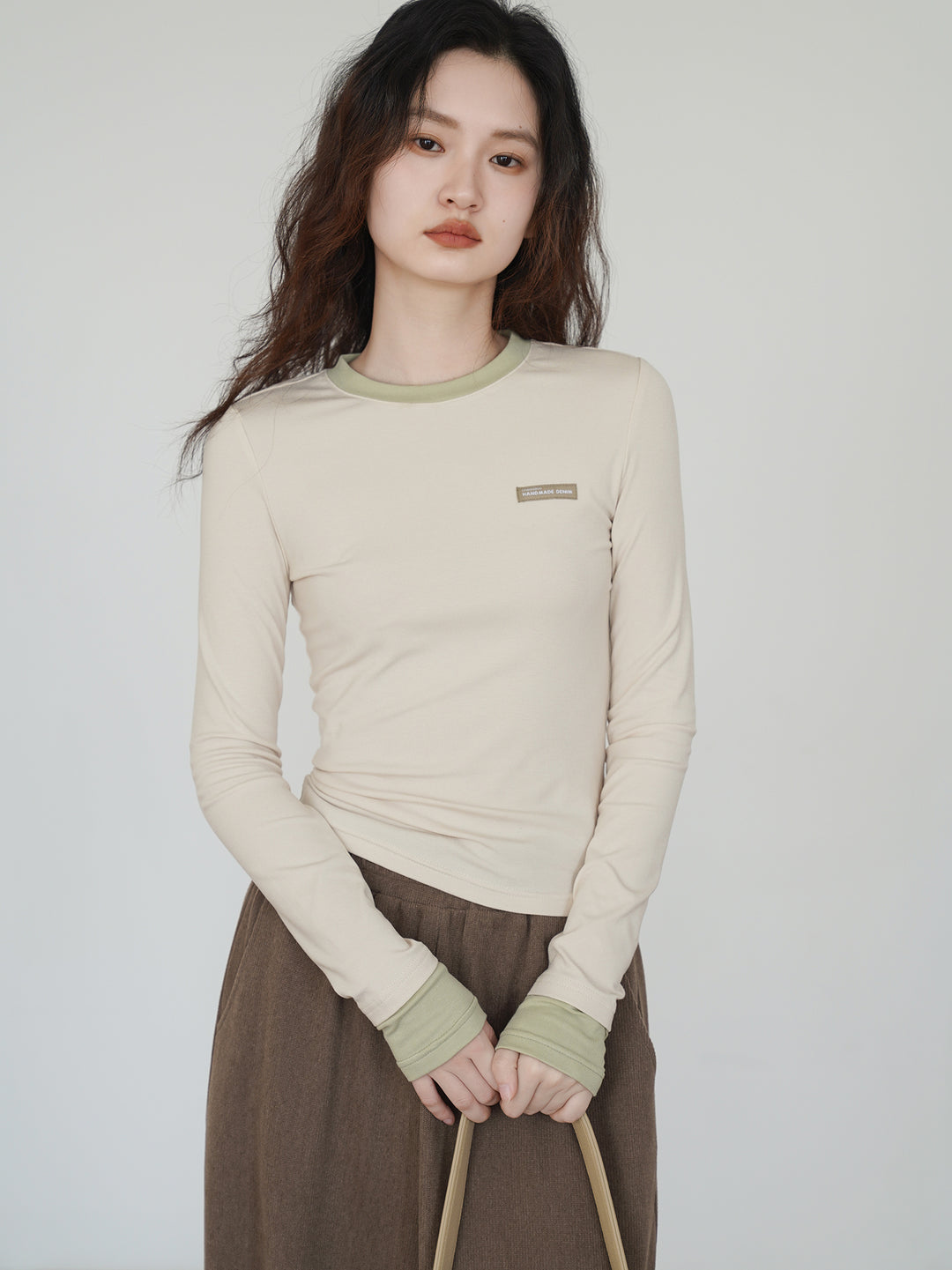 Long Sleeve Crew Neck T-Shirt