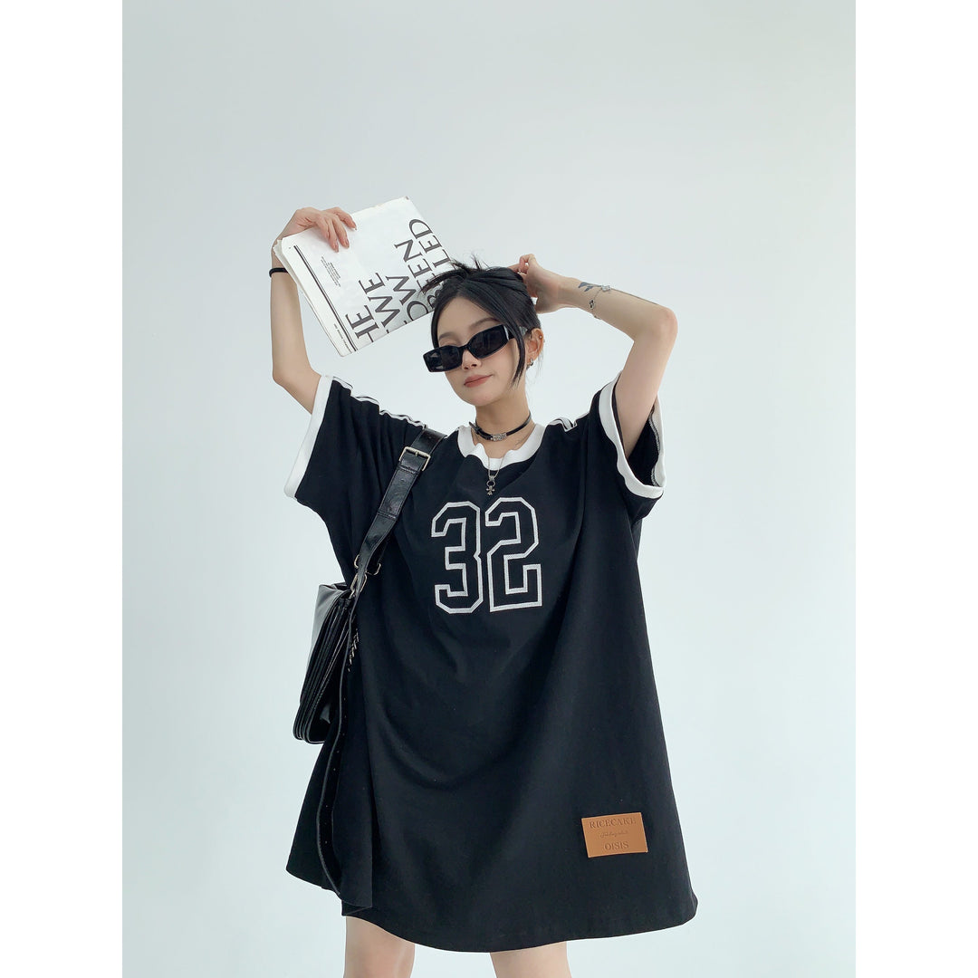 Graphic Oversized T-Shirt Dress