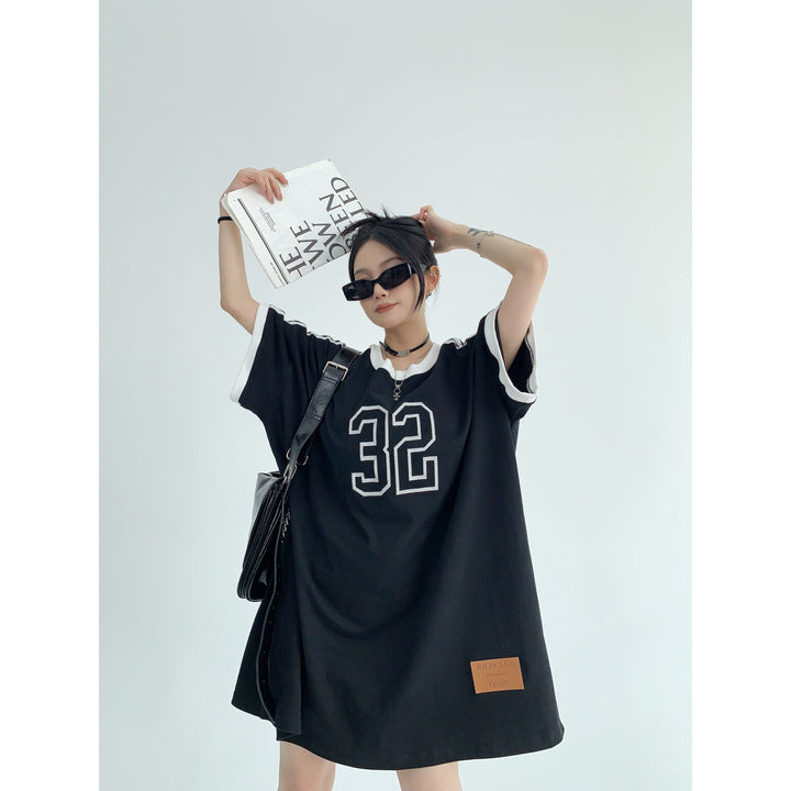 Graphic Oversized T-Shirt Dress