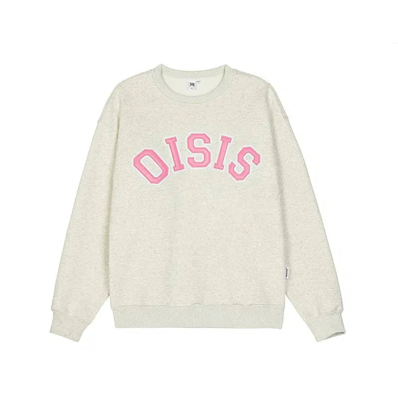 Graphic Lettering Oversized Sweatshirt
