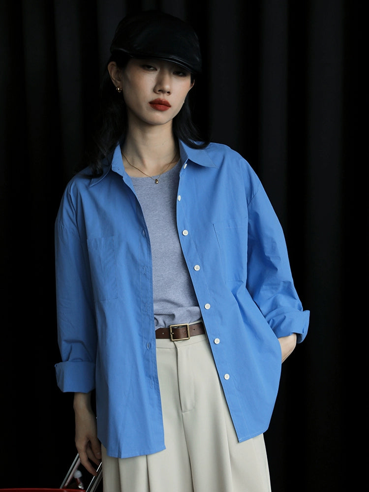 Relaxed Fit Collared Shirt
