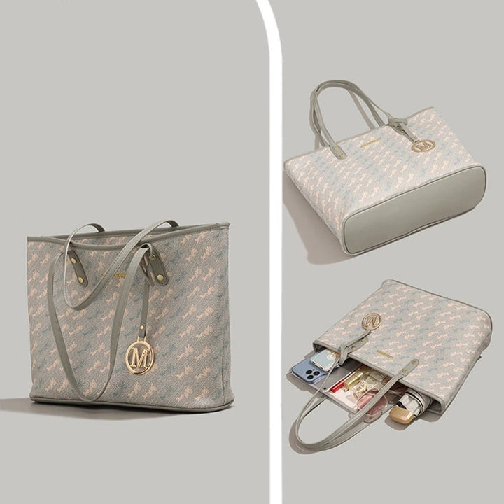 Large Capacity Printed Tote Bag