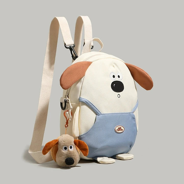 Plush Toy Attachment Cute Dog Backpack