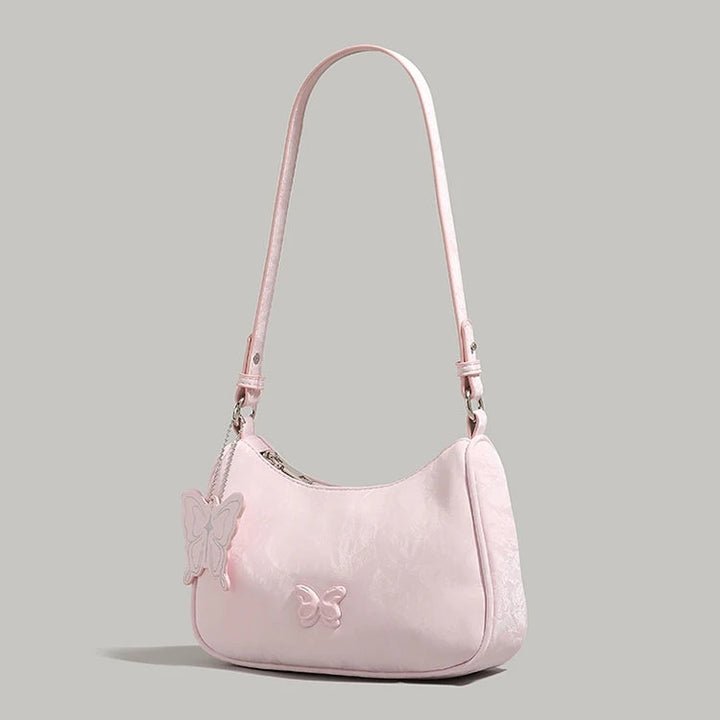 Butterfly Embellished Shoulder Bag