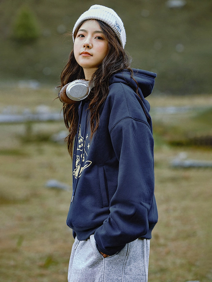 Cozy Graphic Hoodie Sweatshirt