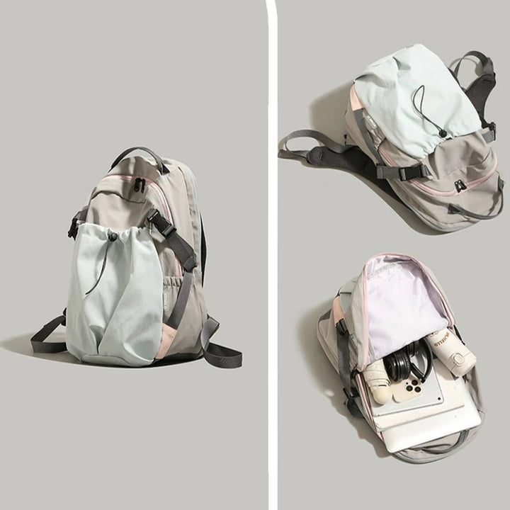 Nylon Large Capacity Lightweight Backpack
