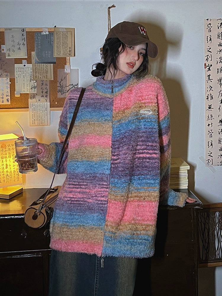 Cozy Striped Wool Sweater