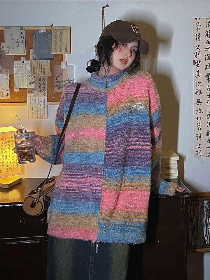 Cozy Striped Wool Sweater