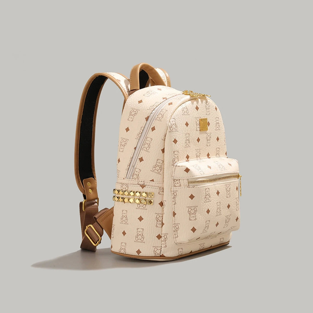 Stud Accents Fashion Backpack