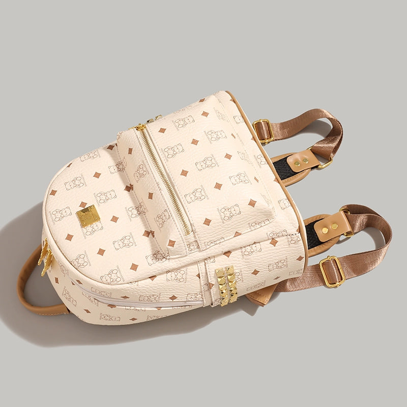 Stud Accents Fashion Backpack