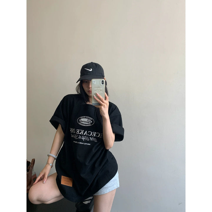Embroidered Short Sleeve T-Shirt