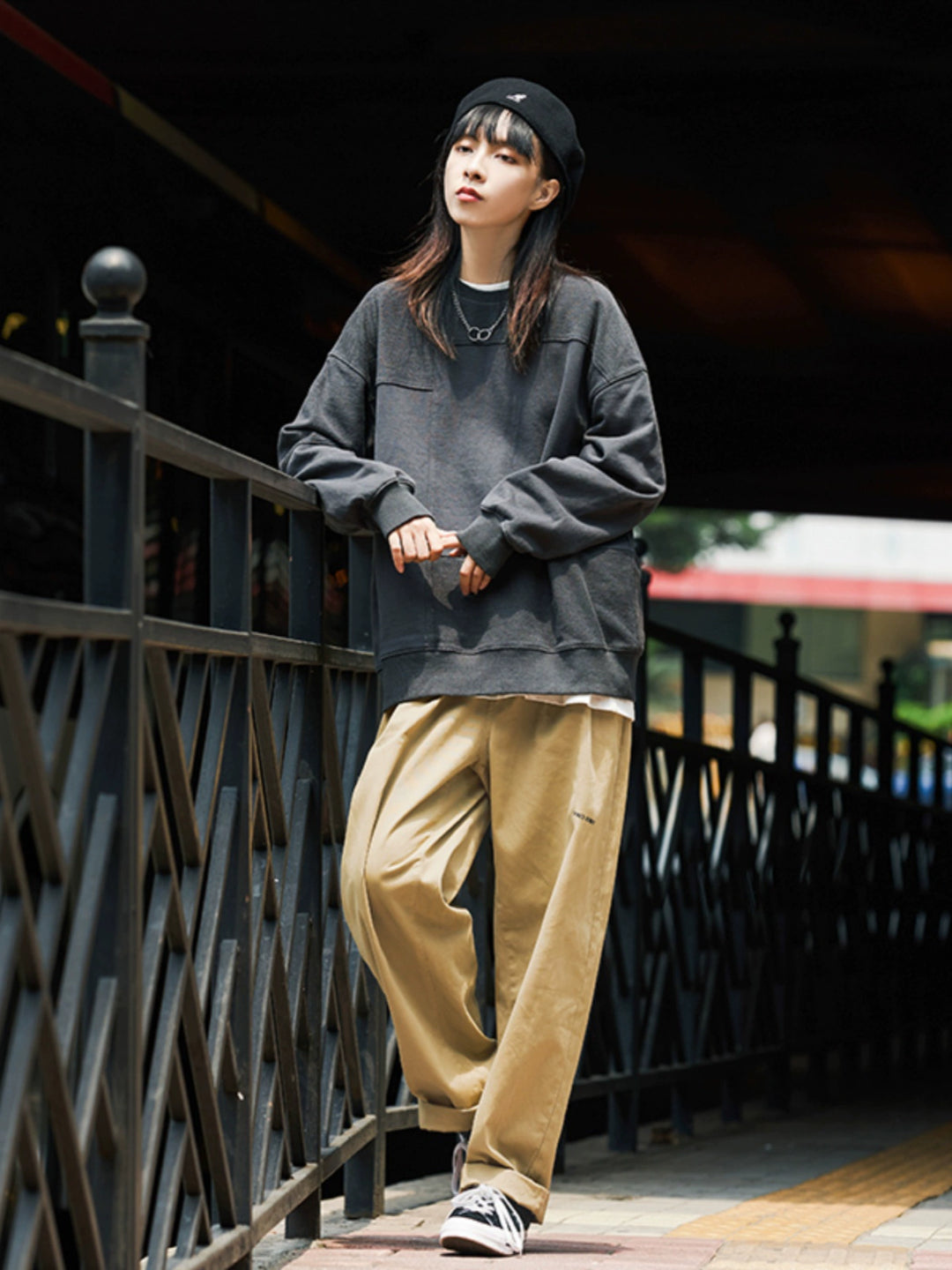 Oversized Casual Sweatshirt