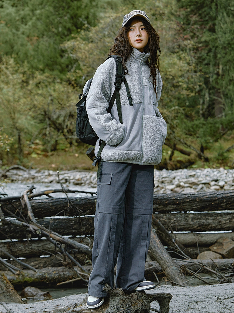 Cozy Woolen Sherpa Coat