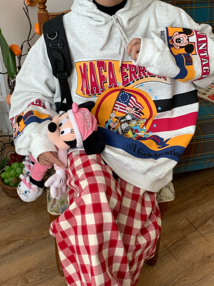 Cartoon Graphic Sweatshirt