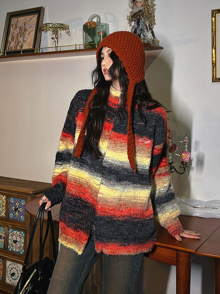Cozy Striped Wool Sweater
