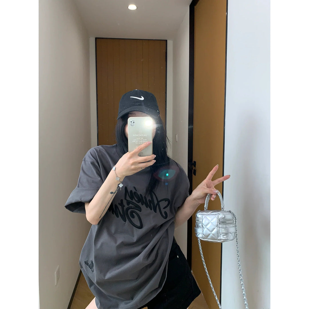 Embroidered Loose Fit T-shirt