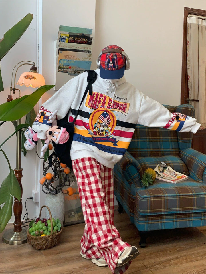 Cartoon Graphic Sweatshirt
