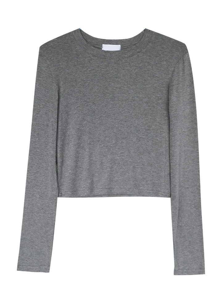 Long Sleeve Crew Neck T-Shirt