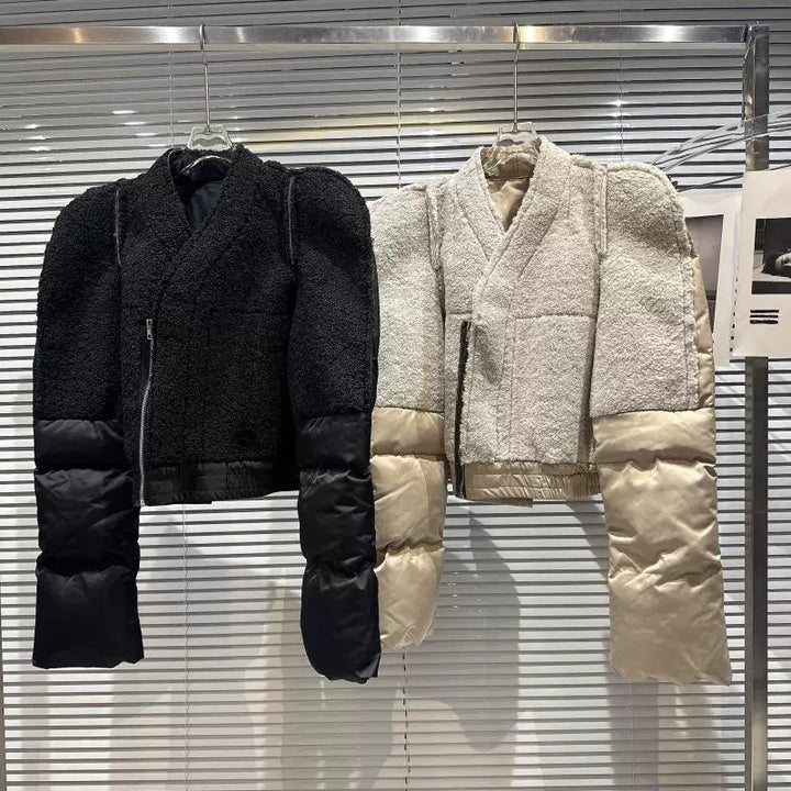 Textured Cotton-Padded Jacket