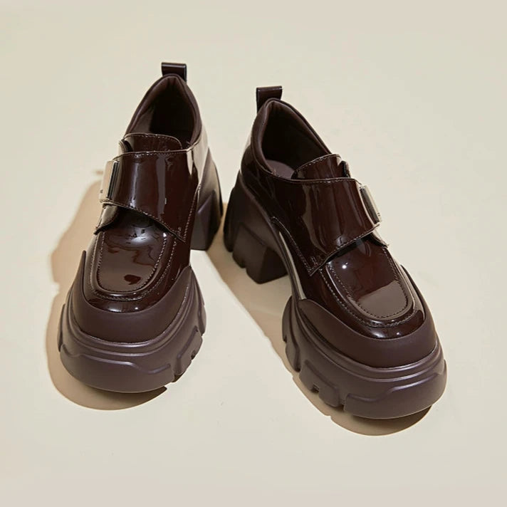 Chunky Platform Deep-Cut Shoes