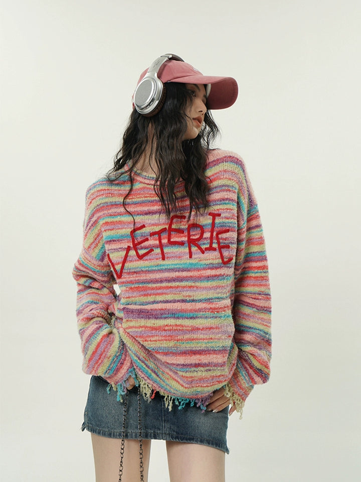 Cozy Striped Wool Sweater