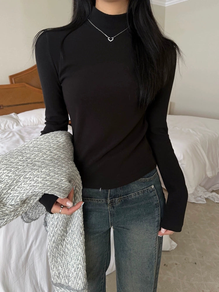 Long Sleeve Crew Neck T-Shirt