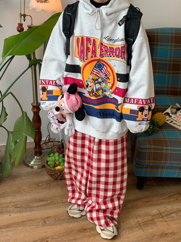 Cartoon Graphic Sweatshirt