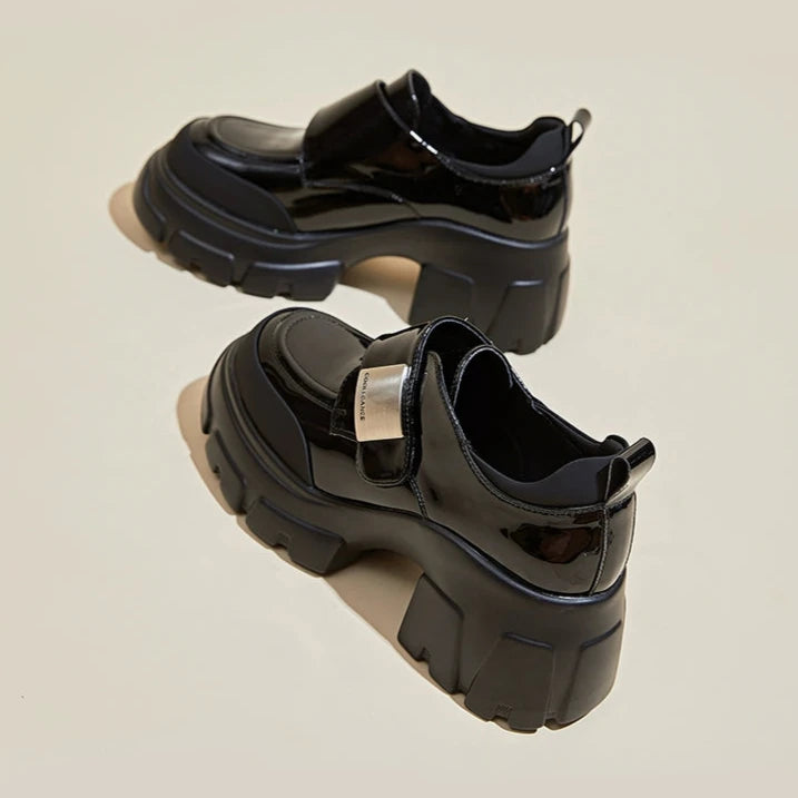 Chunky Platform Deep-Cut Shoes