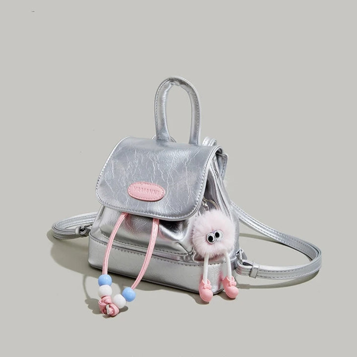 Decorative Charm Trend Mini Backpack