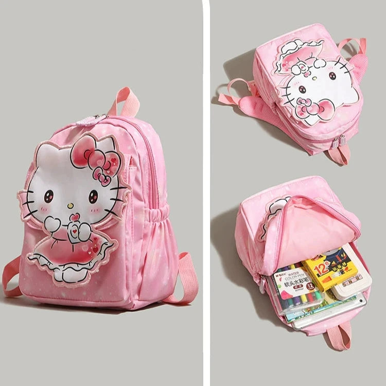 Youth Cartoon Printed Backpack