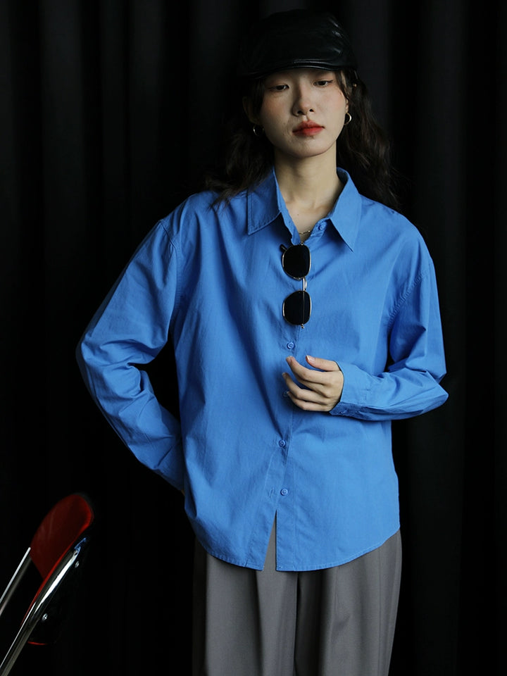 Classic Long Sleeve Button-Up Shirt