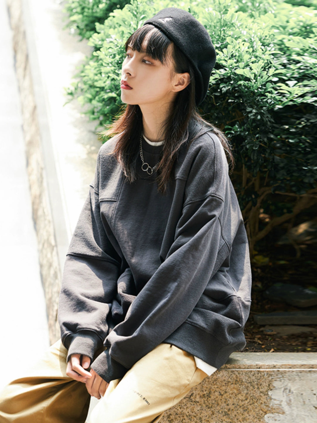 Oversized Casual Sweatshirt