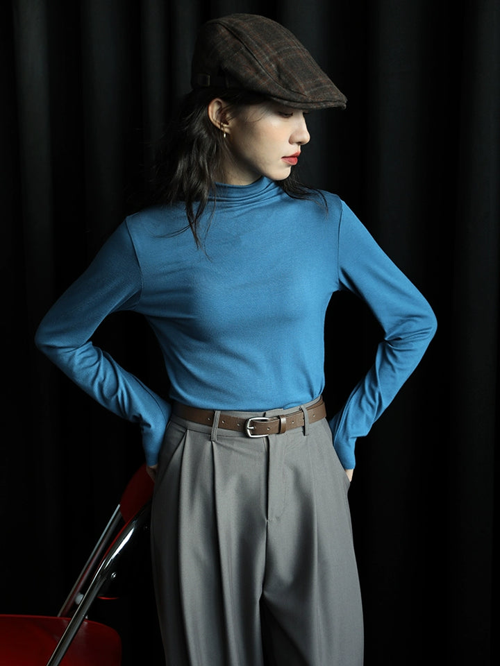 Long Sleeve Turtleneck T-Shirt