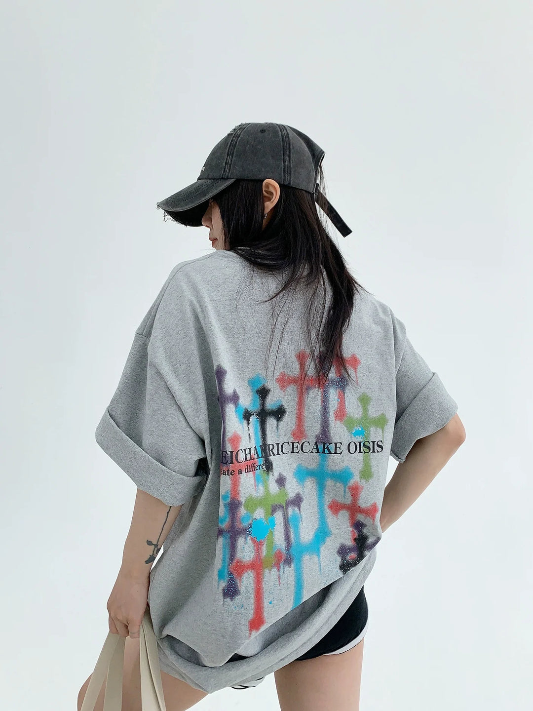 Heavy Washed Loose Fit Cotton T-shirt