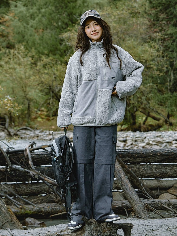 Cozy Woolen Sherpa Coat
