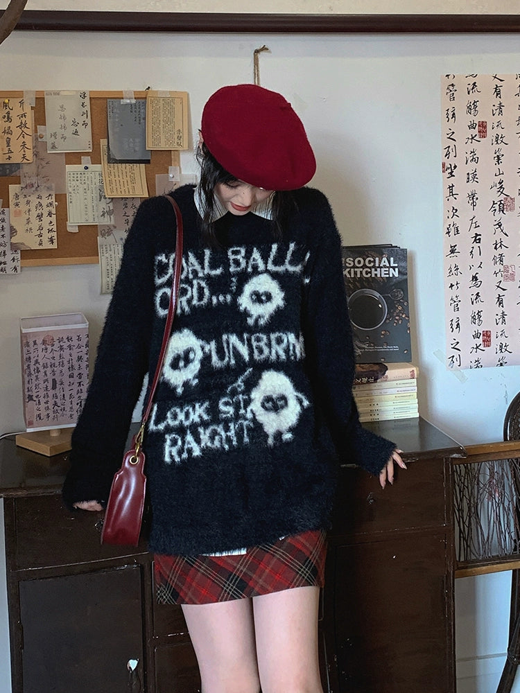 Cozy Graphic Wool Sweater