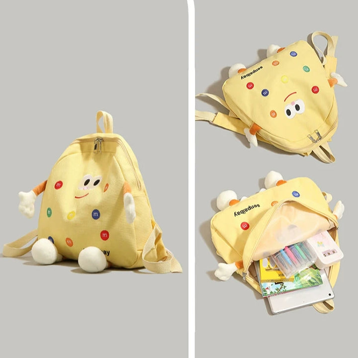 Playful Design Cartoon Character Backpack