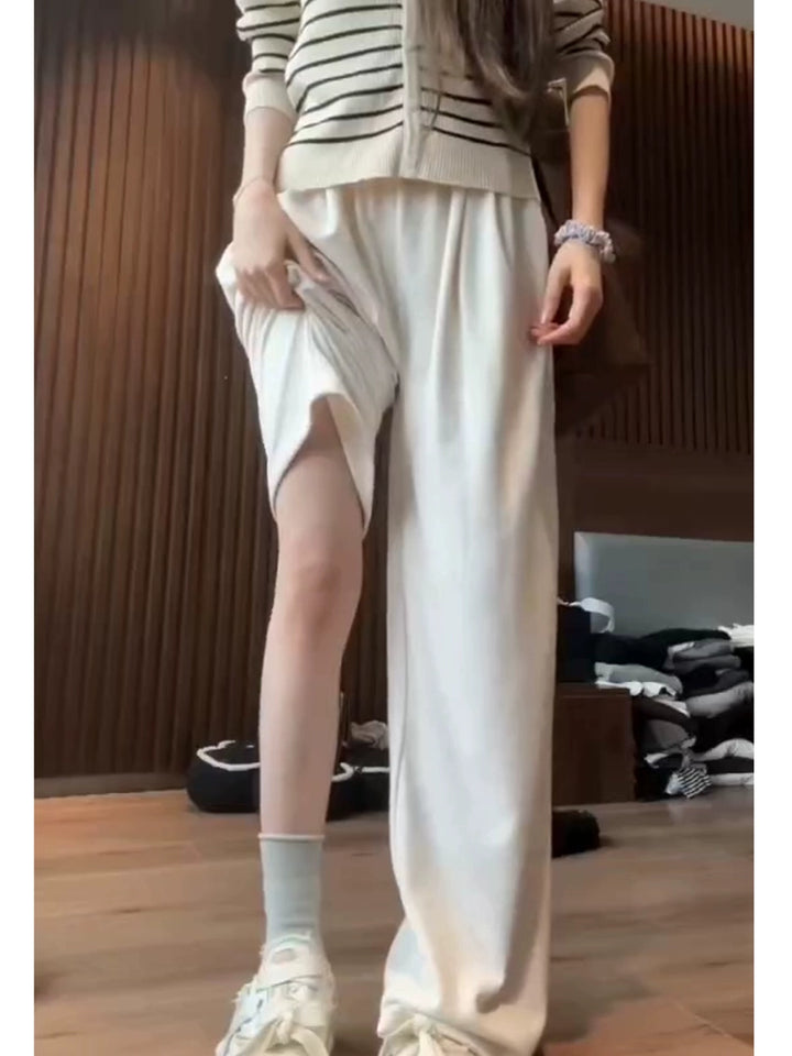 Wide-Leg Casual Pants