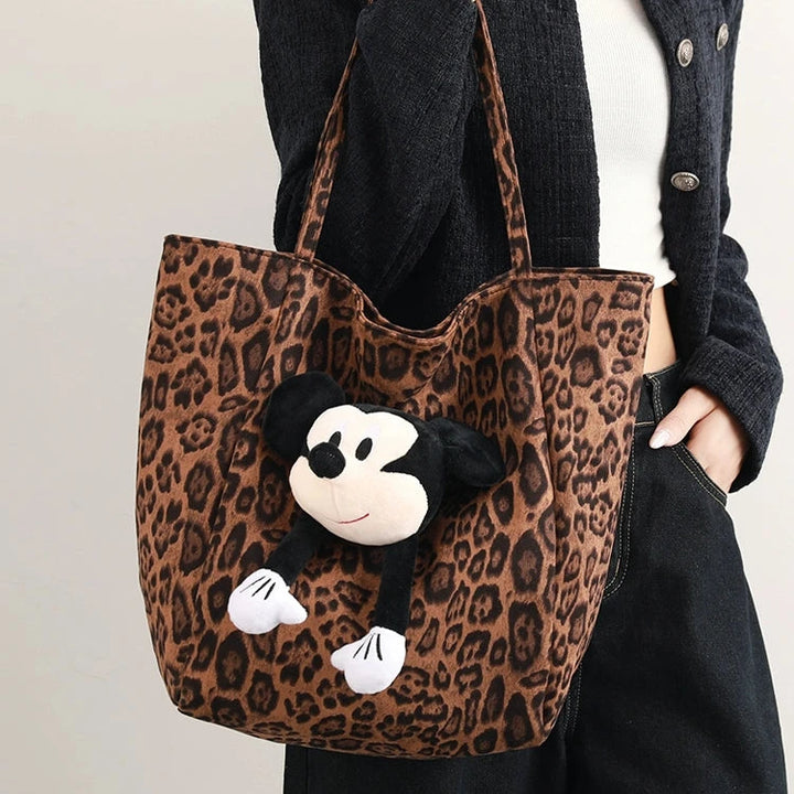 Plush Toy Accessory Leopard Tote Bag